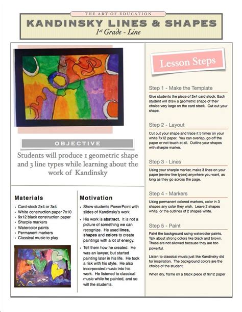 Lesson Plans And Resources For Arts Integration Edutopia Art And Math Lesson Plans - Art And Math Lesson Plans