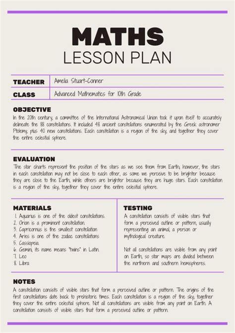 Lesson Plans For High School Counselors