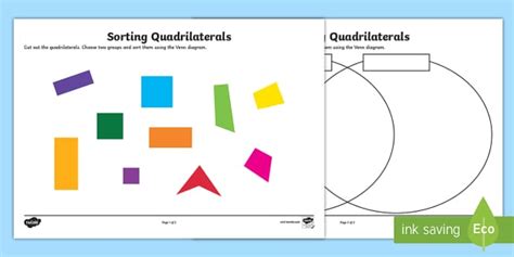 Lesson Sorting Quadrilaterals Nagwa Sorting Quadrilaterals Worksheet - Sorting Quadrilaterals Worksheet