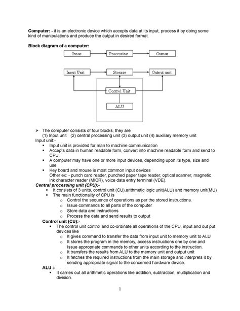 Download Lesson 1 Computer Engineering Fundamentals 