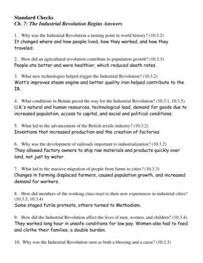 Read Online Lesson 1 The Revolution Begins Answer 