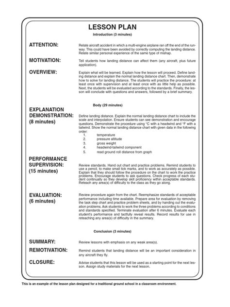 Read Lesson Plan Faa 