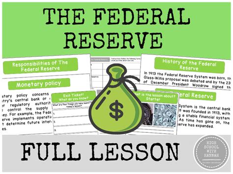 Lessons And Activities Federal Reserve Bank Of Atlanta The Fed Today Worksheet - The Fed Today Worksheet