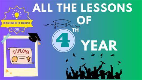 lessons for 4th year high school