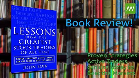 Read Lessons From The Greatest Stock Traders Of All Time 