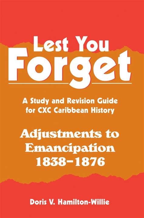 lest you forget adjustments to emancipation pdf