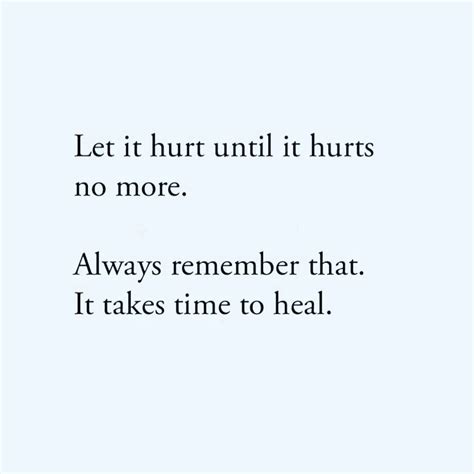 Let It Hurt Until It Can T Hurt Anymore