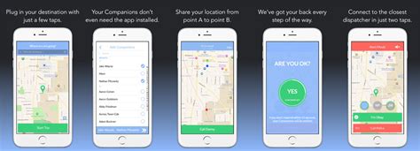 let me know when you get home safe app