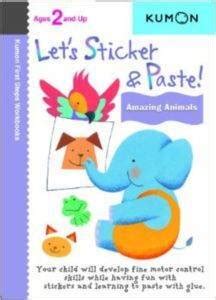 Let S Sticker Paste Amazing Animals Kumon First S