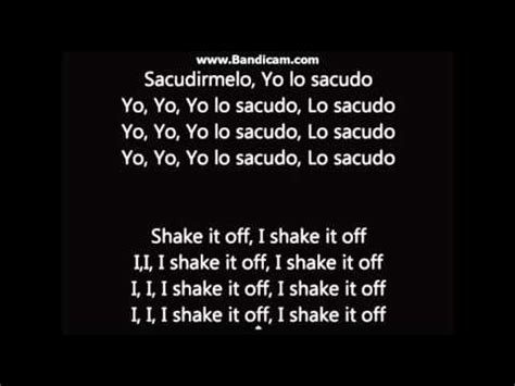 Letra Shake It Off