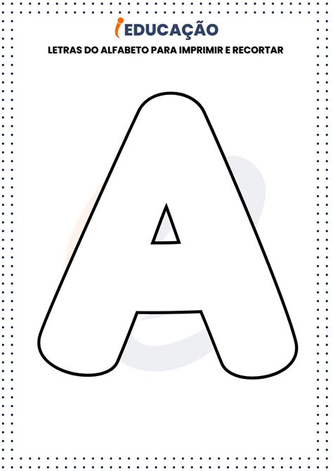 Letras A Para Imprimir