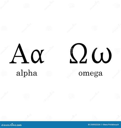 Letras Alfa E Omega