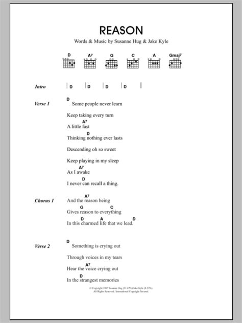 Letras De The Reason