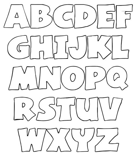 Letras Para Imprimir Molde