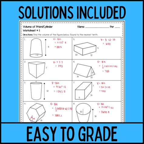 Lets Practice Geometry Volume