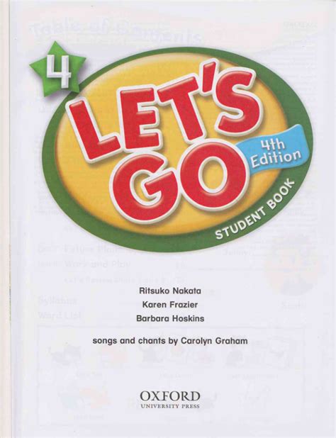 Read Online Lets Go 4 Student Book 4Th Edition 