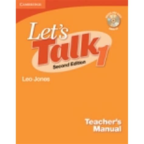 Full Download Lets Talk 1 Teachers Manual 