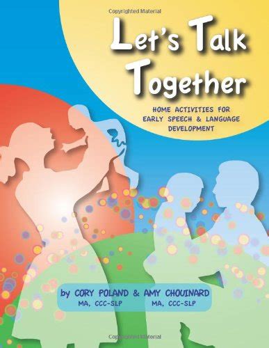 Download Lets Talk Together Home Activities For Early Speech Language Development 
