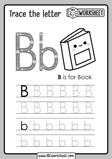 Letter B Worksheets Free Alphabet Printables Preschool Words That Start With B - Preschool Words That Start With B