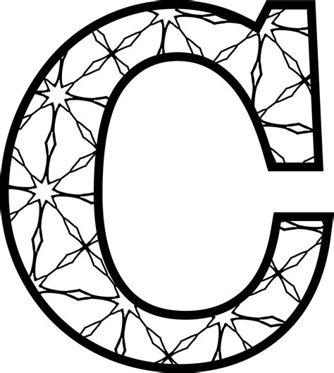 Letter C Coloring Pages Letters Of The Alphabet Letter C Coloring Pages - Letter C Coloring Pages