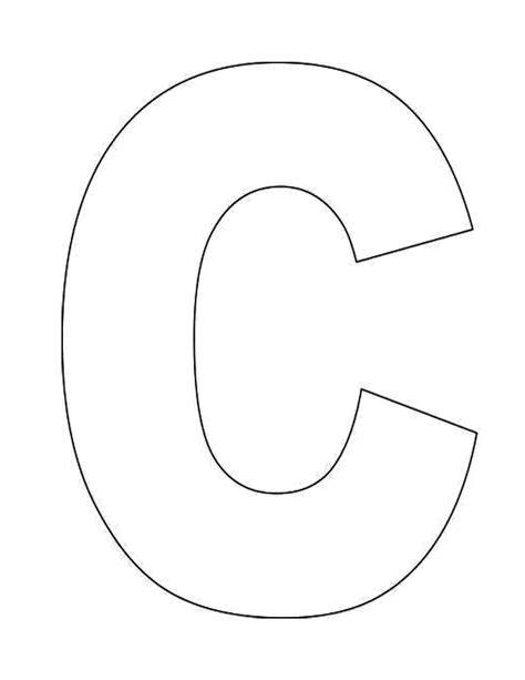 Letter C Template For Preschool   Letter C Activities And Crafts For Preschoolers Template - Letter C Template For Preschool