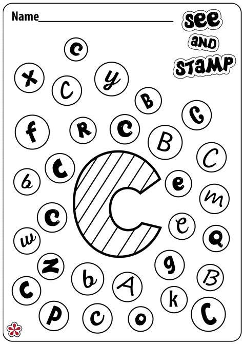 Letter C Worksheets For Preschool And Kindergarten Preschool Worksheet  Letter C - Preschool Worksheet, Letter C