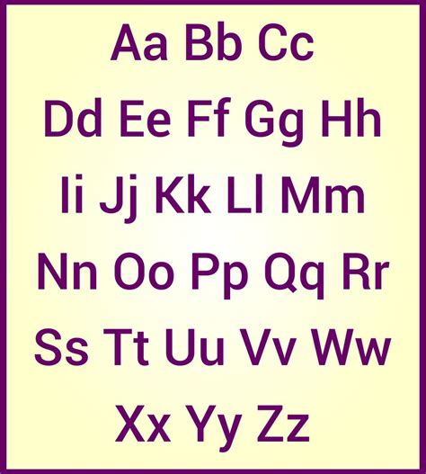 Letter Case Wikipedia Upper And Lowercase Letter Chart - Upper And Lowercase Letter Chart