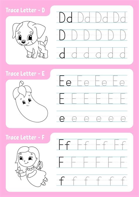 Letter D Alphabet Tracing Worksheets Letter D Worksheet - Letter D Worksheet
