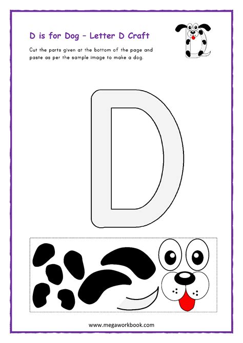 Letter D Worksheets For Kids Craft Play Learn Preschool Worksheets Letter D - Preschool Worksheets Letter D