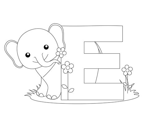 Letter E Coloring Pages Download Free Printables For Letter E Coloring Pages For Preschoolers - Letter E Coloring Pages For Preschoolers