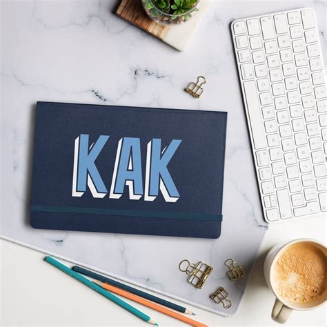 Letter F Monogrammed Notebook Personal Diary For