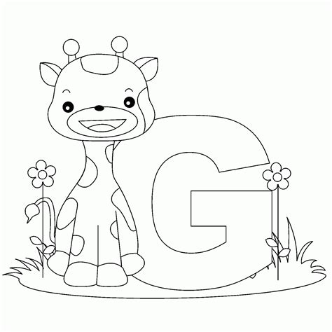 Letter G Coloring Page Free Printable Coloring Pages Letter G Coloring Pages - Letter G Coloring Pages