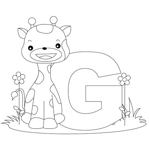 Letter G Coloring Pages Free Amp Printable Letter G Coloring Pages - Letter G Coloring Pages