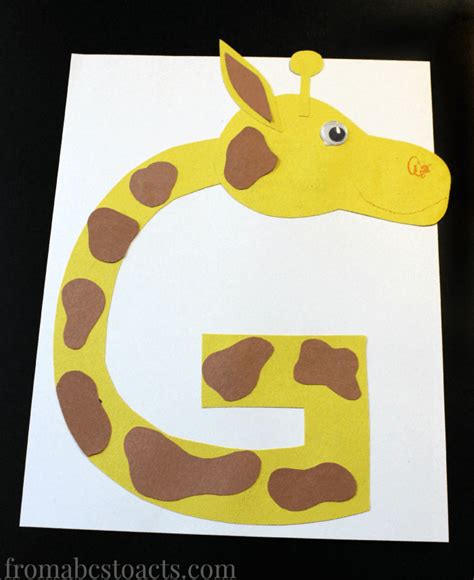 Letter G Giraffe Theme For Tot School And Giraffe Activity For Preschool - Giraffe Activity For Preschool