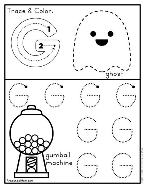 Letter G Preschool Printables Preschool Mom Letter G Preschool Worksheets - Letter G Preschool Worksheets