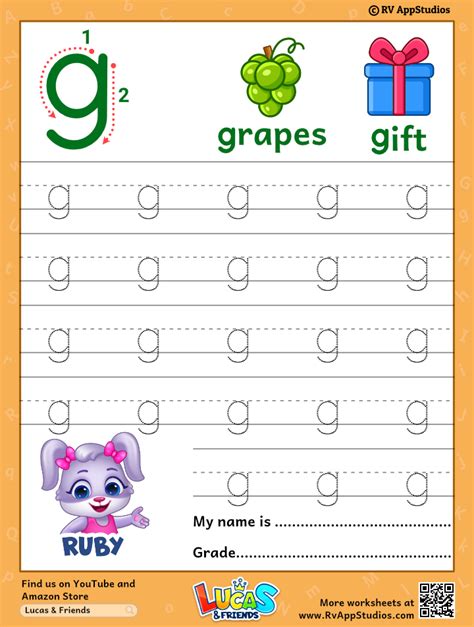 Letter G Tracing Upper Amp Lowercase Free Printable Letter G Tracing Worksheets Preschool - Letter G Tracing Worksheets Preschool