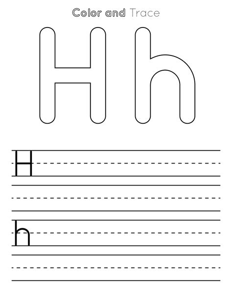 Letter H Alphabet Worksheets Alphabetworksheetsfree Com Letter H Worksheets Kindergarten - Letter H Worksheets Kindergarten