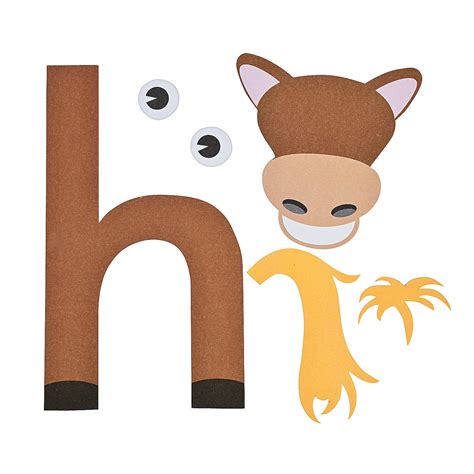 Letter H Craft With Printable H Is For Letter H Printable Template - Letter H Printable Template