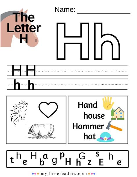 Letter H Worksheets Letter H Worksheets Kindergarten - Letter H Worksheets Kindergarten