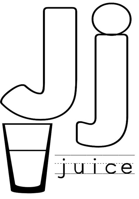 Letter J Coloring Pages Free Homeschool Deals Letter J Coloring Pages For Preschool - Letter J Coloring Pages For Preschool
