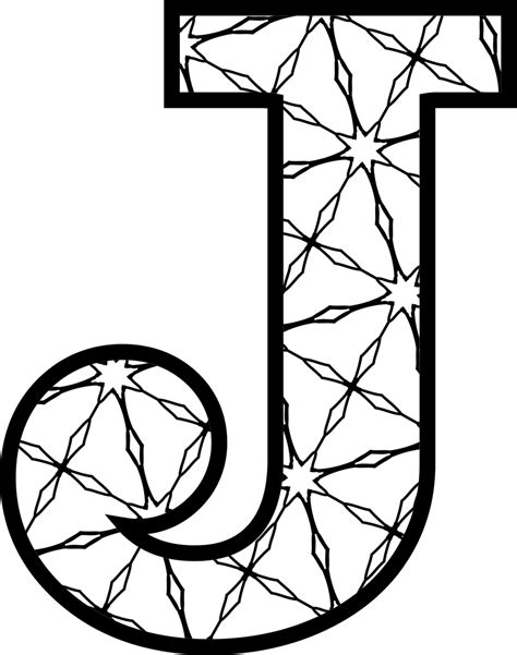 Letter J Coloring Pages Letters Of The Alphabet Letter J Coloring Pages For Preschool - Letter J Coloring Pages For Preschool
