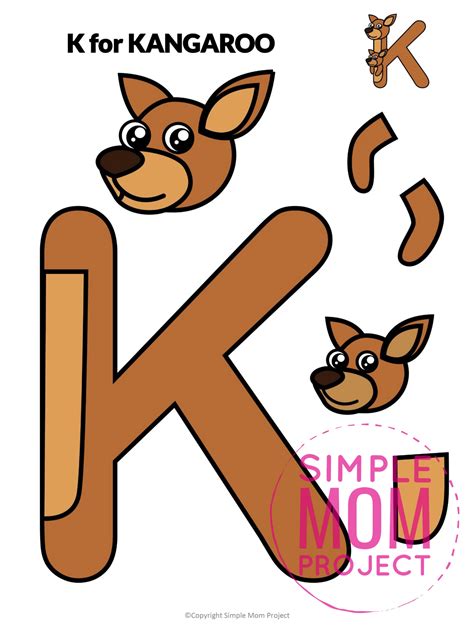 Letter K Craft With Printable K Is For Letter K Is For - Letter K Is For