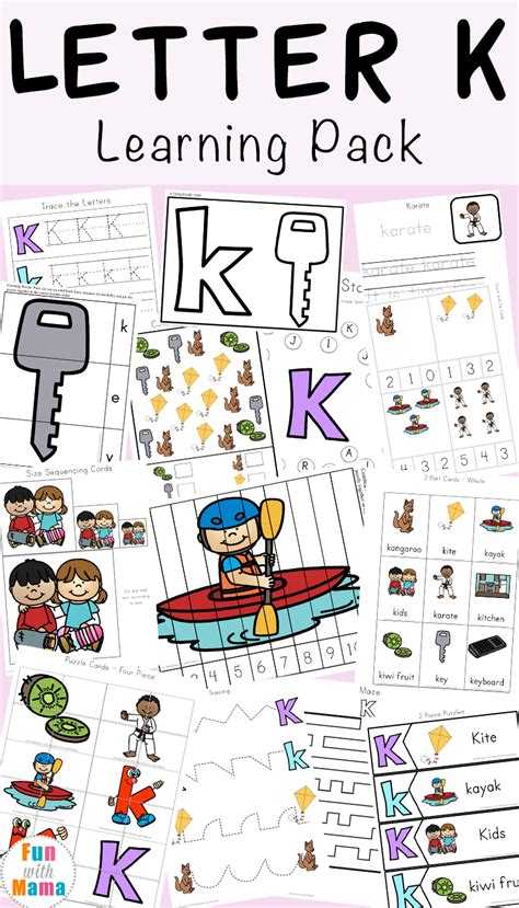 Letter K Preschool Unit Letter K Template Preschool - Letter K Template Preschool