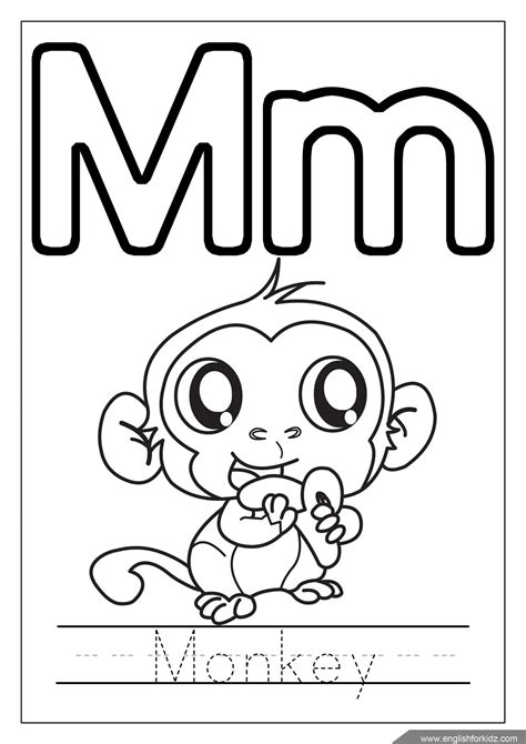 Letter M Coloring Pages Letters Of The Alphabet Letter M Coloring Pages - Letter M Coloring Pages