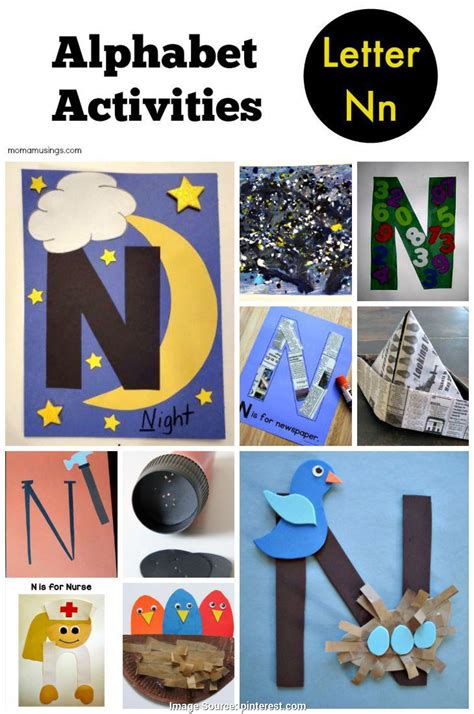 Letter N Activities And Books For Home Preschool Letter Writing Activities For Preschoolers - Letter Writing Activities For Preschoolers