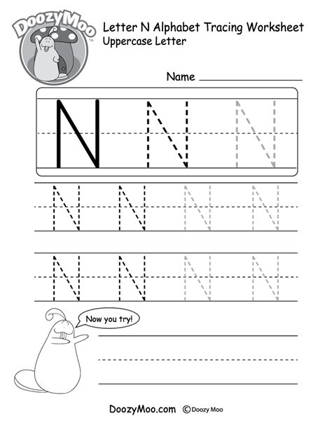 Letter N Worksheets Abcmouse Uppercase And Lowercase Letters Worksheet - Uppercase And Lowercase Letters Worksheet