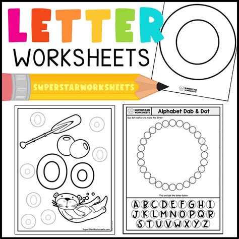 Letter O Worksheet Superstar Worksheets Letter O Tracing Worksheets Preschool - Letter O Tracing Worksheets Preschool
