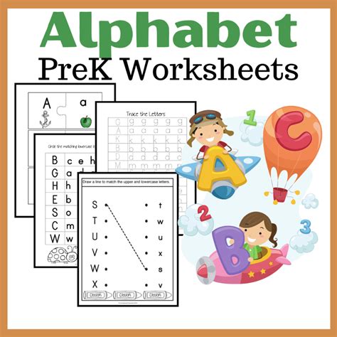 Letter Preschool Activities Preschool Alphabet Worksheets Az - Preschool Alphabet Worksheets Az