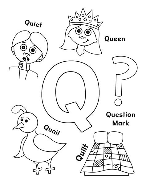 Letter Q Activities Worksheets Coloring Pages And Crafts Q Worksheets For Preschool - Q Worksheets For Preschool