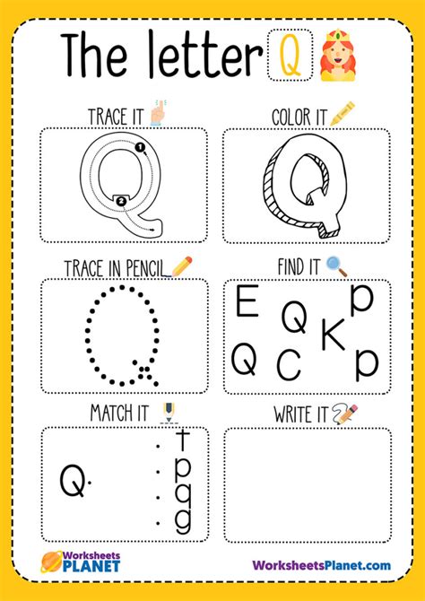 Letter Q Worksheets And Activities Ela Teaching Resources The Letter Q Worksheet - The Letter Q Worksheet